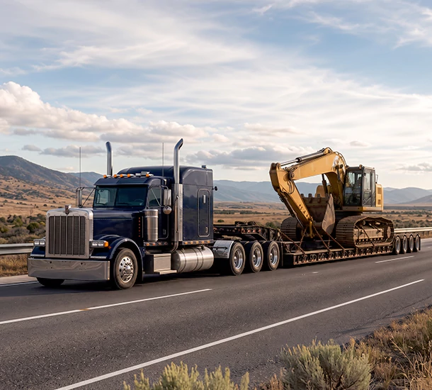 Heavy Equipment Transport and Oversize Load Hauling in Big Island